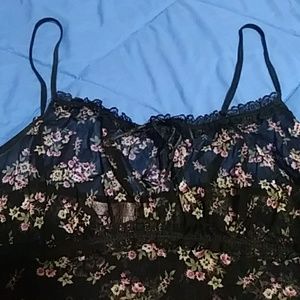 💝Victoria's Secret floral chemise
